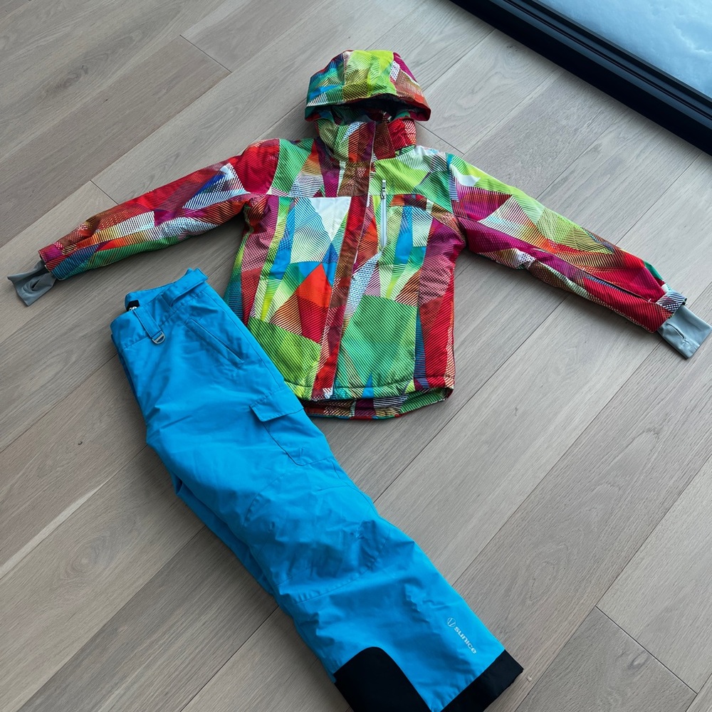 Girls Sunice Ski suit - Ages 10-14 (jacket with ski pants